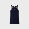 Minikleid aus gehäkelter Baumwolle Minikleid aus gehäkelter Baumwolle