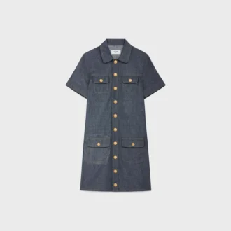 Minikleid aus Raw-Wash-Denim