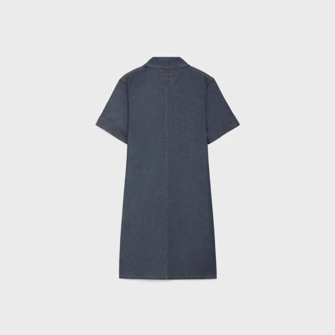 Minikleid aus Raw-Wash-Denim Minikleid aus Raw-Wash-Denim