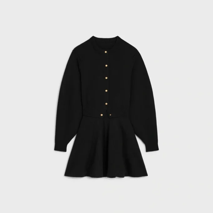 Minikleid aus Wolle