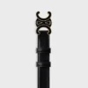 Mittelbreiter 25-mm-Triomphe-Gürtel aus Taurillon-Leder