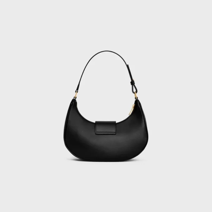Mittlere Ava Triomphe-Tasche aus glattem Kalbsleder