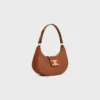 Mittlere Ava Triomphe-Tasche aus glattem Kalbsleder
