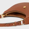 Mittlere Ava Triomphe-Tasche aus glattem Kalbsleder