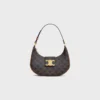 Mittlere Ava Triomphe Tasche aus Triomphe Canvas und Kalbsleder Mittlere Ava Triomphe Tasche aus Triomphe Canvas und Kalbsleder