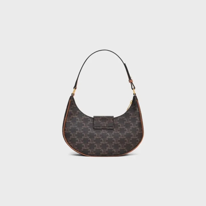 Mittlere Ava Triomphe Tasche aus Triomphe Canvas und Kalbsleder Mittlere Ava Triomphe Tasche aus Triomphe Canvas und Kalbsleder