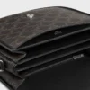 Mittlere Besace Triomphe aus Triomphe Canvas und Kalbsleder Mittlere Besace Triomphe aus Triomphe Canvas und Kalbsleder