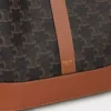 Mittlere Beuteltasche aus Triomphe Canvas und Kalbsleder Mittlere Beuteltasche aus Triomphe Canvas und Kalbsleder