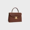 Mittlere Nino-Tasche aus genarbtem Nubuk-Kalbsleder Mittlere Nino-Tasche aus genarbtem Nubuk-Kalbsleder