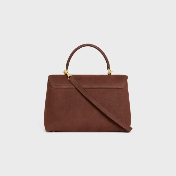 Mittlere Nino-Tasche aus genarbtem Nubuk-Kalbsleder Mittlere Nino-Tasche aus genarbtem Nubuk-Kalbsleder