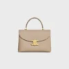 Mittlere Nino-Tasche aus geschmeidigem genarbtem Kalbsleder Mittlere Nino-Tasche aus geschmeidigem genarbtem Kalbsleder