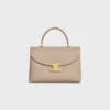 Mittlere Nino-Tasche aus geschmeidigem genarbtem Kalbsleder Mittlere Nino-Tasche aus geschmeidigem genarbtem Kalbsleder