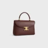 Mittlere Nino-Tasche aus geschmeidigem genarbtem Kalbsleder Mittlere Nino-Tasche aus geschmeidigem genarbtem Kalbsleder
