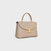 Mittlere Nino-Tasche aus geschmeidigem genarbtem Kalbsleder Mittlere Nino-Tasche aus geschmeidigem genarbtem Kalbsleder