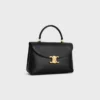 Mittlere Nino-Tasche aus geschmeidigem genarbtem Kalbsleder Mittlere Nino-Tasche aus geschmeidigem genarbtem Kalbsleder