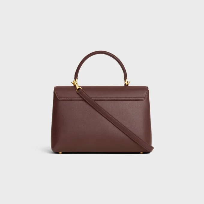 Mittlere Nino-Tasche aus geschmeidigem genarbtem Kalbsleder Mittlere Nino-Tasche aus geschmeidigem genarbtem Kalbsleder