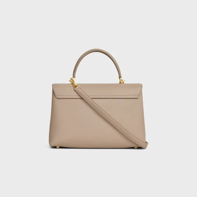 Mittlere Nino-Tasche aus geschmeidigem genarbtem Kalbsleder Mittlere Nino-Tasche aus geschmeidigem genarbtem Kalbsleder