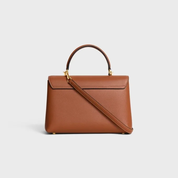 Mittlere Nino-Tasche aus geschmeidigem genarbtem Kalbsleder Mittlere Nino-Tasche aus geschmeidigem genarbtem Kalbsleder