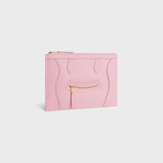 Mittlere Tasche aus glänzendem Kalbsleder Mittlere Tasche aus glänzendem Kalbsleder