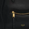 Mittlere Tasche aus glänzendem Kalbsleder