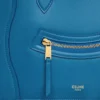 Mittlere Tasche aus glänzendem Kalbsleder