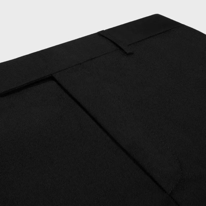 Mods-Hose aus Wollgabardine