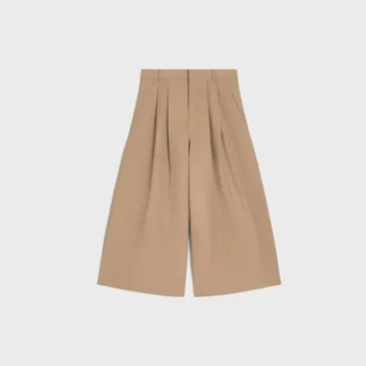 Montauk Cropped-Hose aus Baumwoll- und Wollgabardine Montauk Cropped-Hose aus Baumwoll- und Wollgabardine