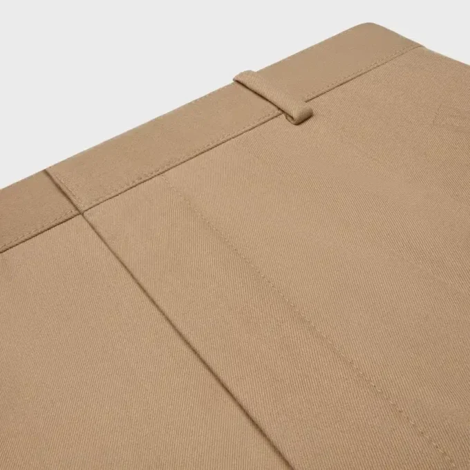 Montauk Cropped-Hose aus Baumwoll- und Wollgabardine