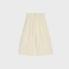 Montauk Cropped-Hose aus Diagonalwolle Montauk Cropped-Hose aus Diagonalwolle