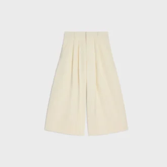 Montauk Cropped-Hose aus Diagonalwolle