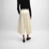 Montauk Cropped-Hose aus Diagonalwolle Montauk Cropped-Hose aus Diagonalwolle