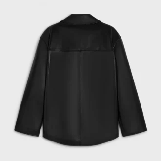 Overshirt aus Lammleder