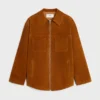 Overshirt aus Wildleder Overshirt aus Wildleder