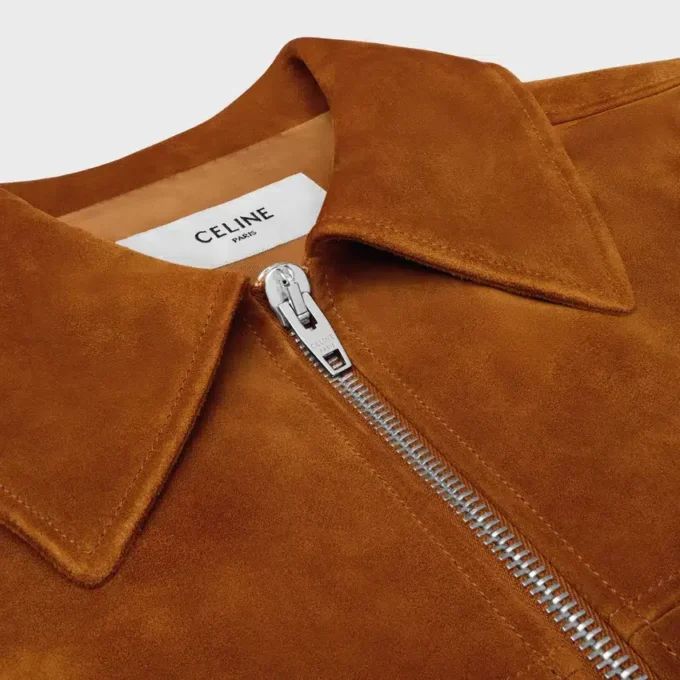 Overshirt aus Wildleder Overshirt aus Wildleder