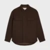 Overshirt aus Wollflanell