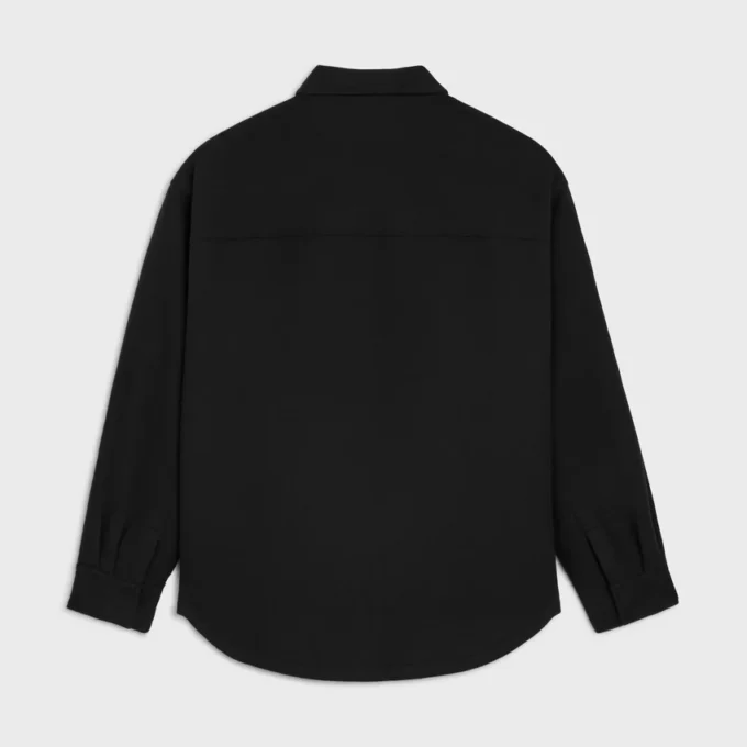 Overshirt aus Wollflanell
