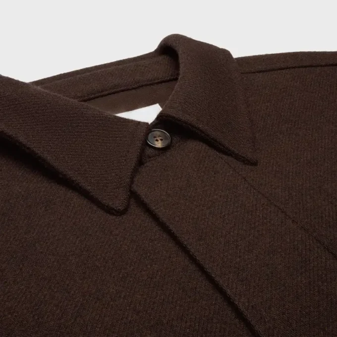 Overshirt aus Wollflanell