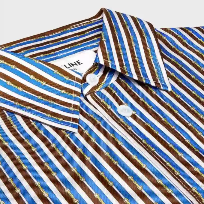 Oversize-Hemd aus Seidentwill Oversize-Hemd aus Seidentwill
