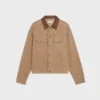 Oversized-Truckerjacke aus Cord Oversized-Truckerjacke aus Cord