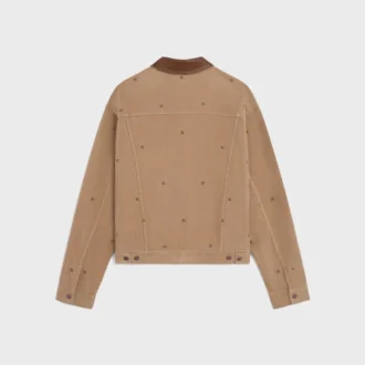 Oversized-Truckerjacke aus Cord Oversized-Truckerjacke aus Cord