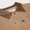 Oversized-Truckerjacke aus Cord Oversized-Truckerjacke aus Cord