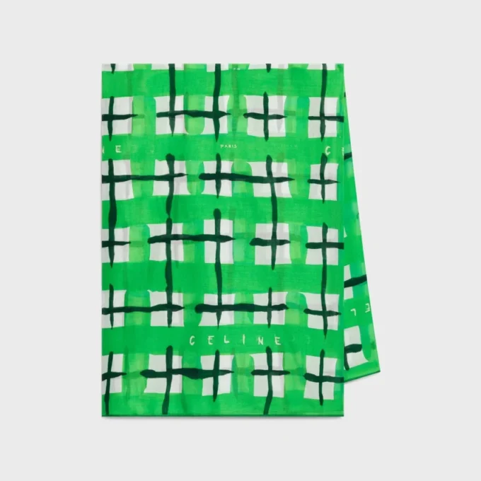 Pareo-Sarong aus Baumwoll-Tartan