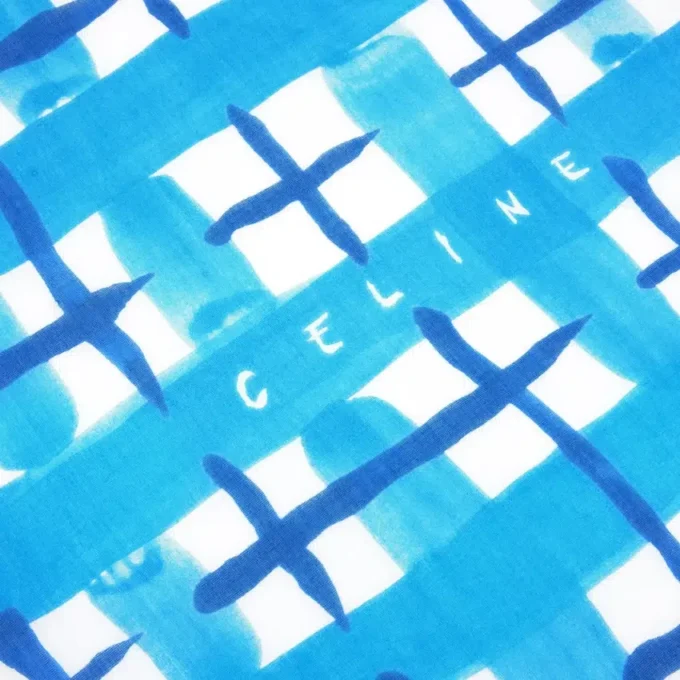 Pareo-Sarong aus Baumwoll-Tartan