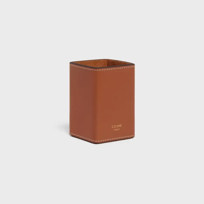 Parfümhalter 100 ml aus Kalbsleder