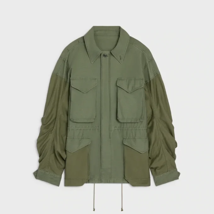 Parka aus Baumwollsatin Parka aus Baumwollsatin