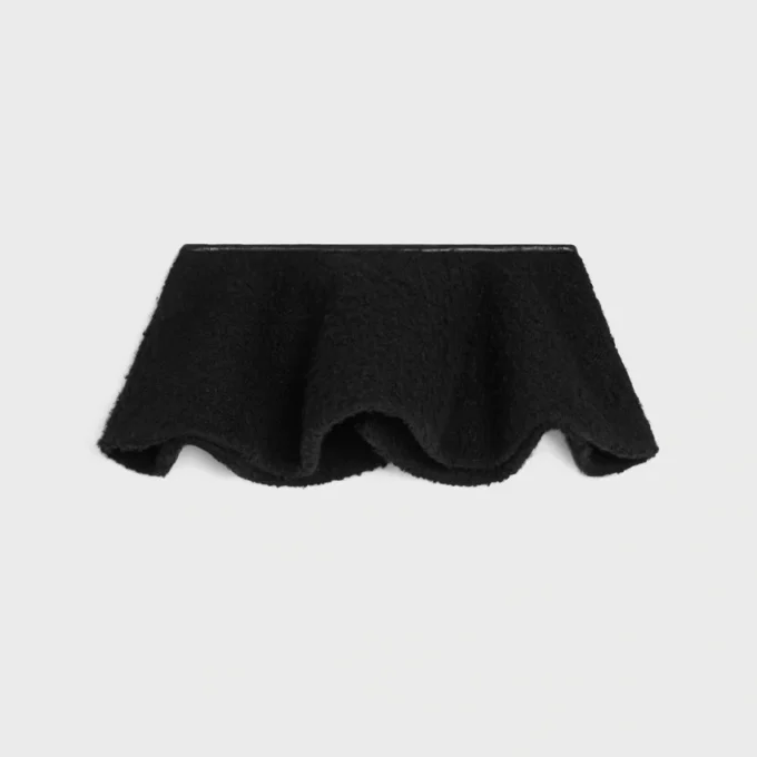 Peplum aus Kaschmir und Natta-Wolle