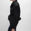 Peplum-Jacke aus Wollgabardine