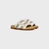 Pitea-Sandale aus Canvas mit „CELINE“-Jacquard Pitea-Sandale aus Canvas mit „CELINE“-Jacquard