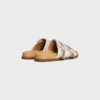 Pitea-Sandale aus Canvas mit „CELINE“-Jacquard Pitea-Sandale aus Canvas mit „CELINE“-Jacquard