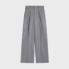 Plisseehose aus Kaschmirflanell